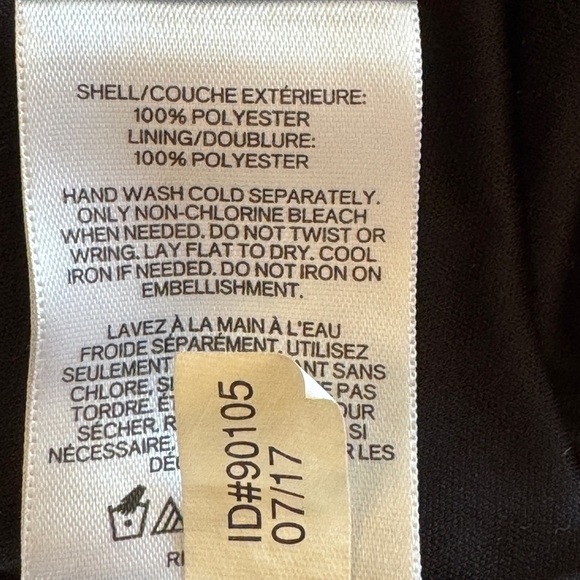 Dress Express Black and Gold Sequin Long Sleeve Dress - Picture 8 of 8